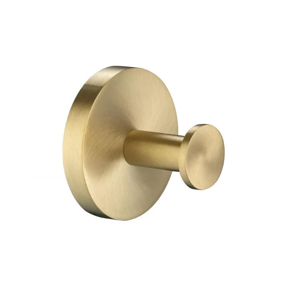 Flusso Serie 100 Brass Bathroom Towel / Robe Hook by Flusso