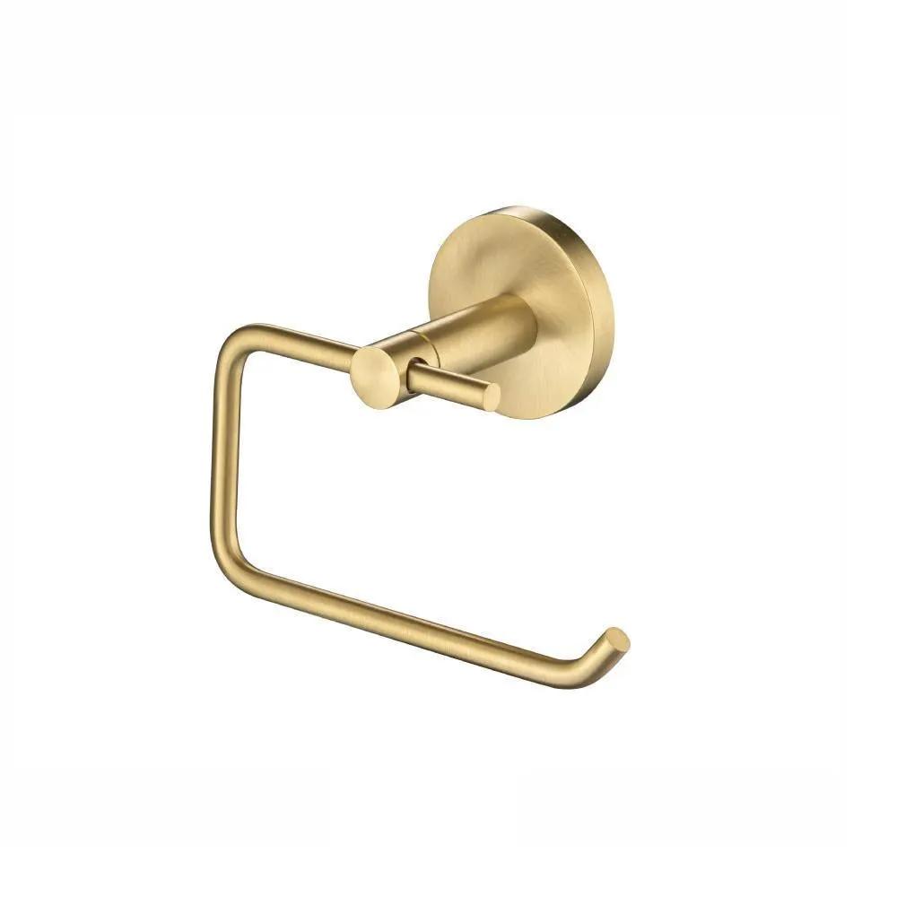 Flusso Serie 100 Brass Toilet Paper Holder by Flusso