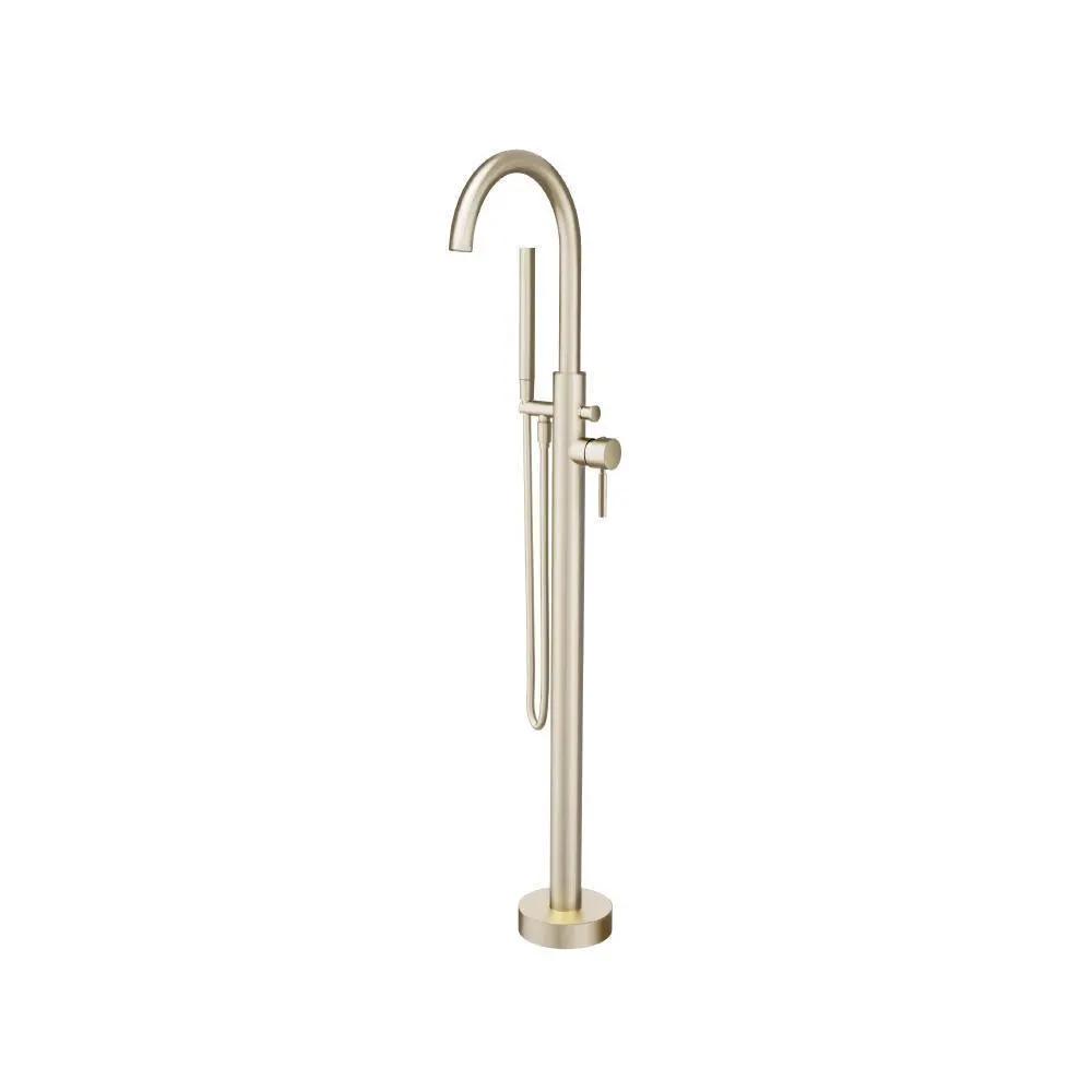 Flusso Serie 100 Freestanding Floor Mount Bathtub / Tub Filler with Hand Shower by Flusso