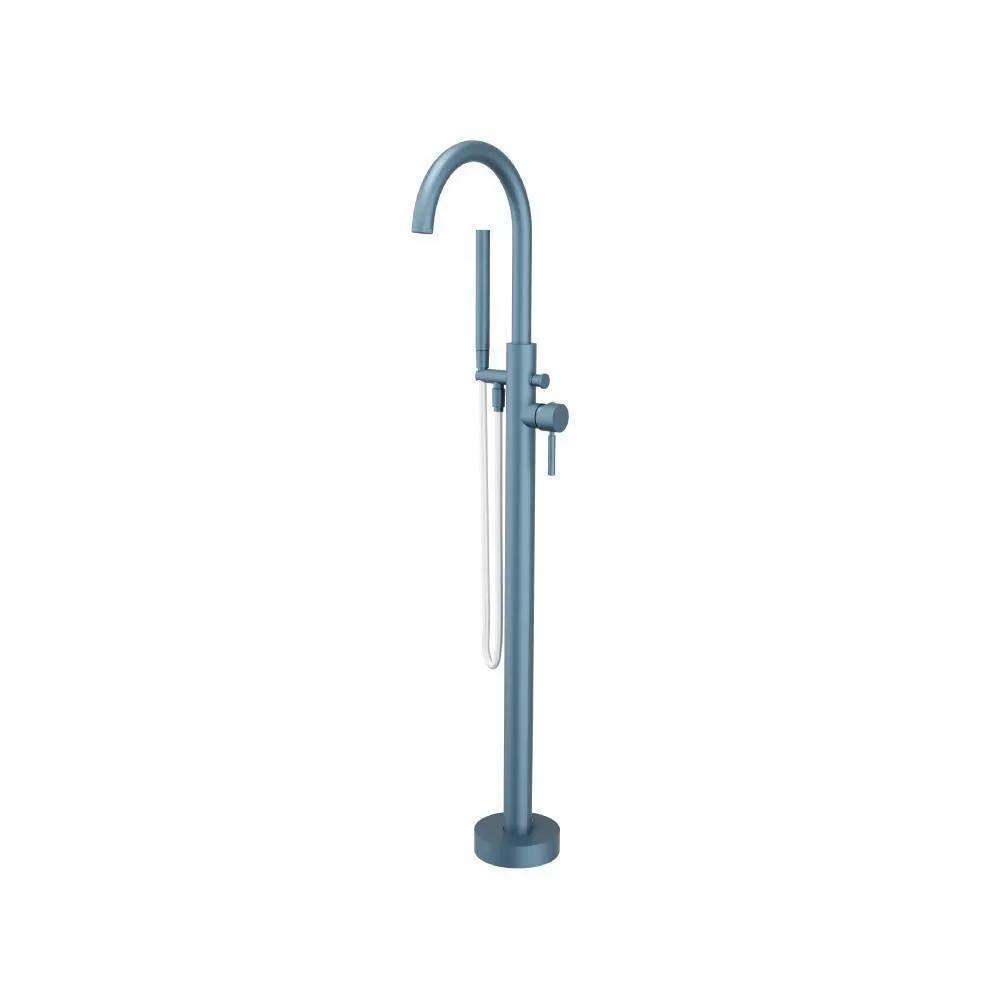 Flusso Serie 100 Freestanding Floor Mount Bathtub / Tub Filler with Hand Shower by Flusso