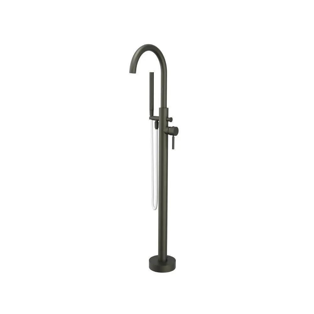 Flusso Serie 100 Freestanding Floor Mount Bathtub / Tub Filler with Hand Shower by Flusso