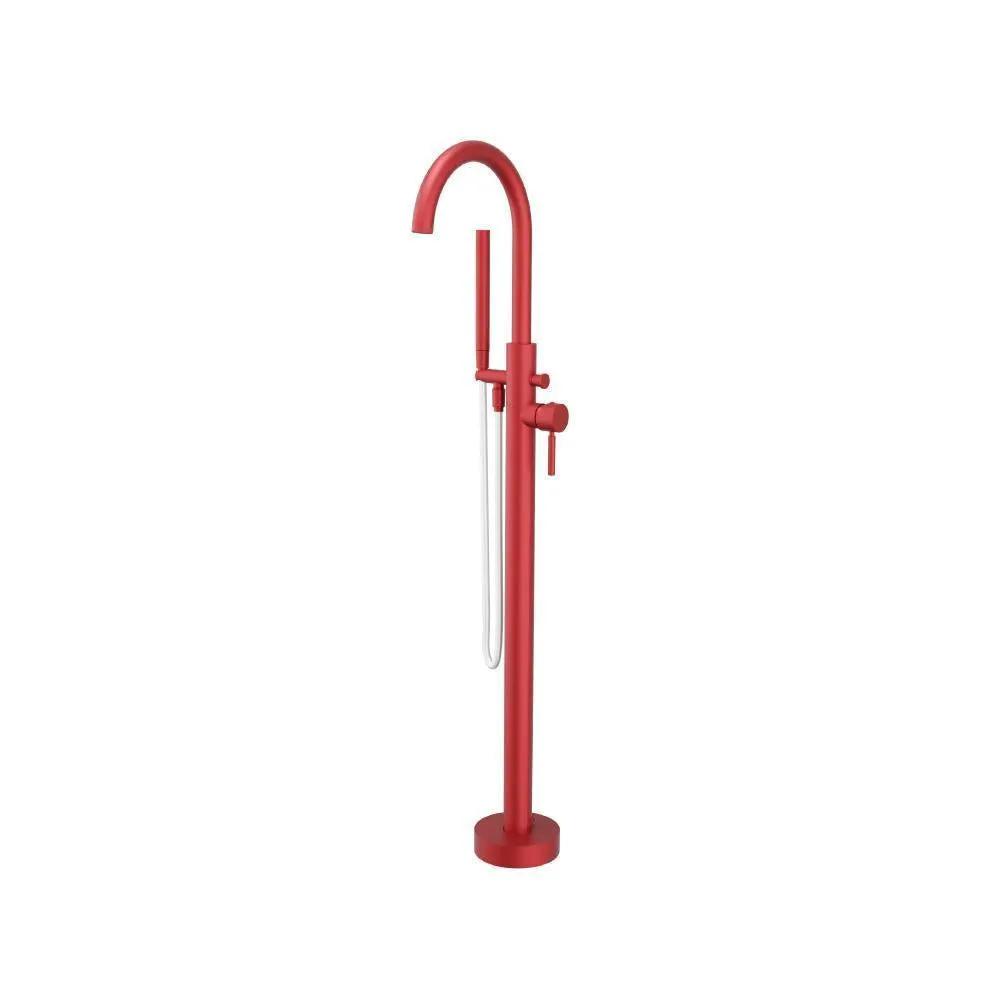 Flusso Serie 100 Freestanding Floor Mount Bathtub / Tub Filler with Hand Shower by Flusso