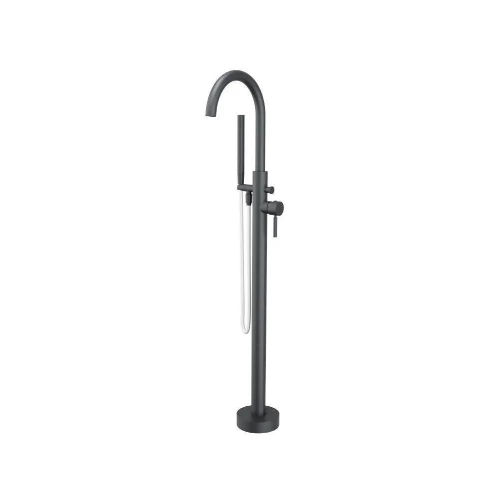 Flusso Serie 100 Freestanding Floor Mount Bathtub / Tub Filler with Hand Shower by Flusso