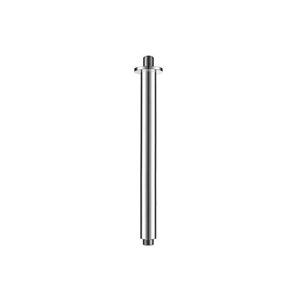 chrome shower arm