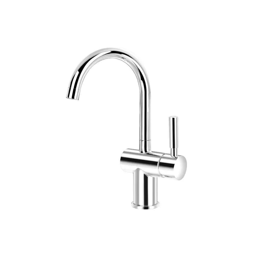chrome kitchen faucet