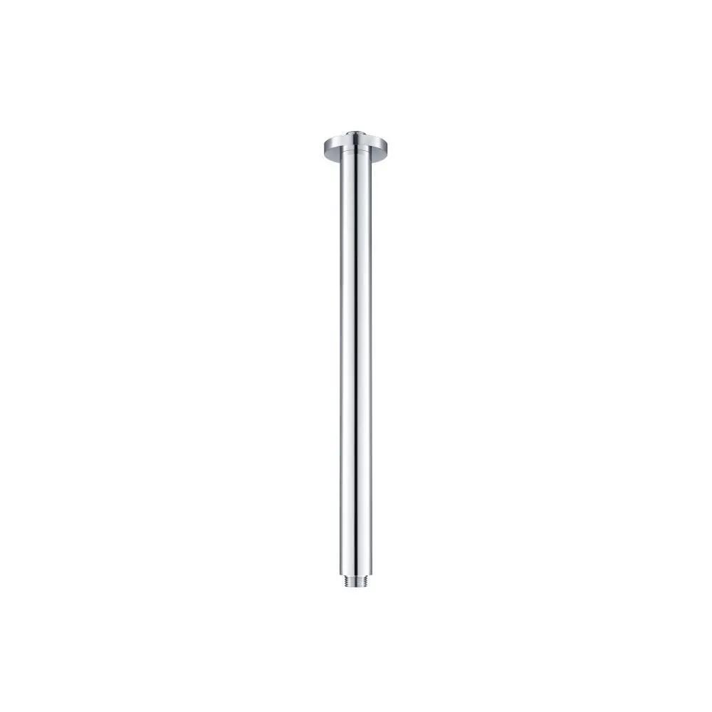 chrome shower arm