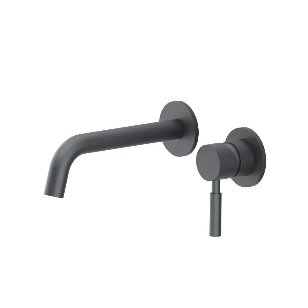 Flusso Serie 100 Single Handle Wall Mounted Bathroom Faucet by Flusso
