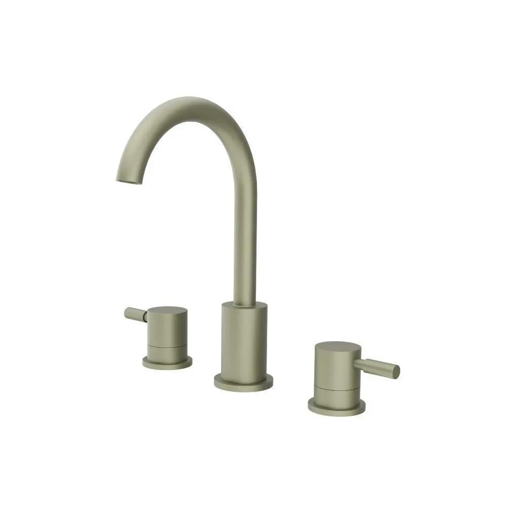 Flusso Serie 100 Three Hole 8" Widespread Two Handle Bathroom Faucet by Flusso