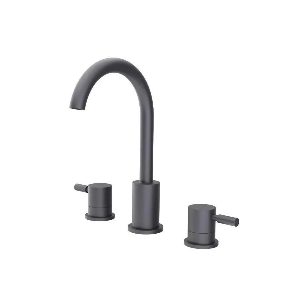 Flusso Serie 100 Three Hole 8" Widespread Two Handle Bathroom Faucet by Flusso