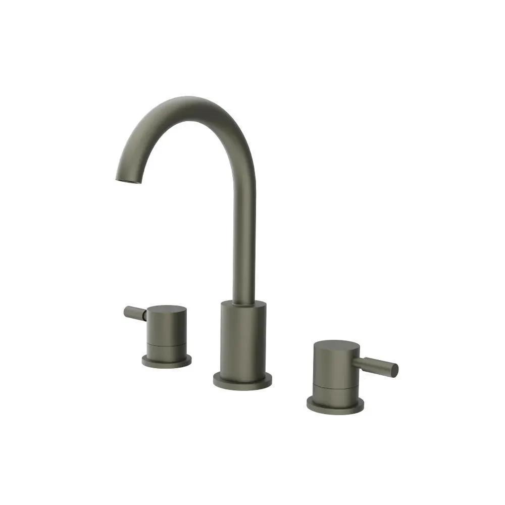 Flusso Serie 100 Three Hole 8" Widespread Two Handle Bathroom Faucet by Flusso