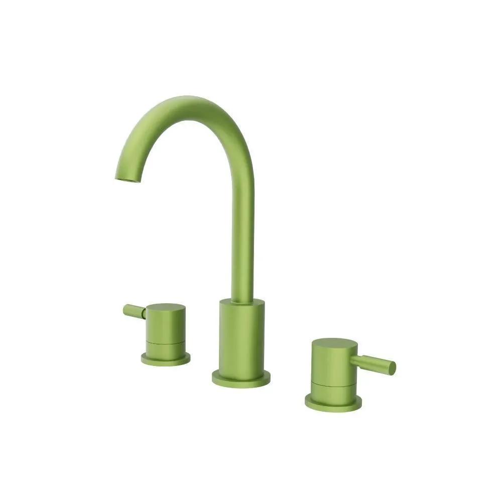 Flusso Serie 100 Three Hole 8" Widespread Two Handle Bathroom Faucet by Flusso