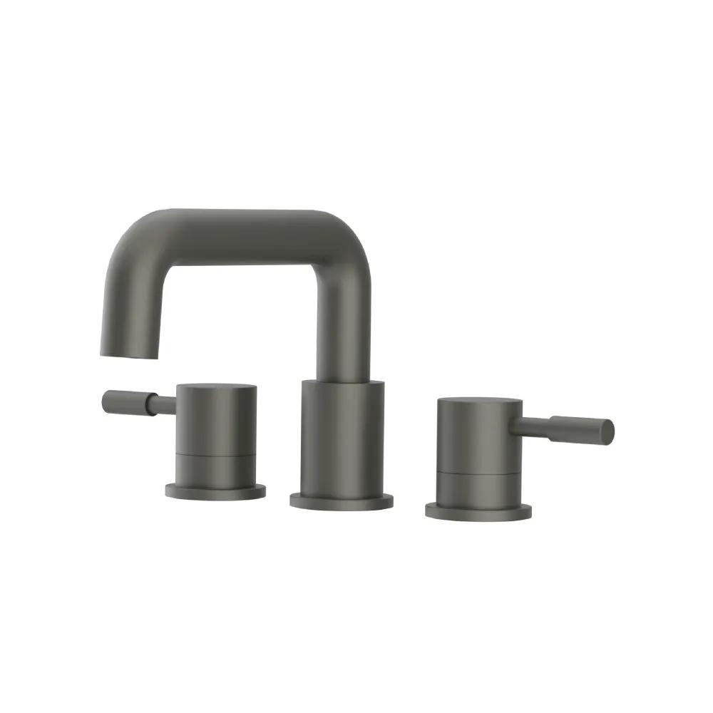 Flusso Serie 100 Three Hole 8" Widespread Two Handle Bathroom Faucet by Flusso