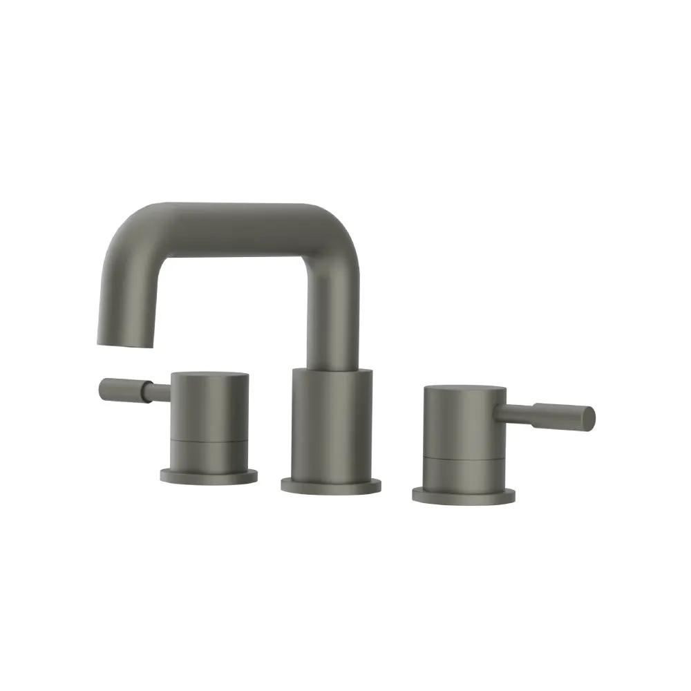 Flusso Serie 100 Three Hole 8" Widespread Two Handle Bathroom Faucet by Flusso