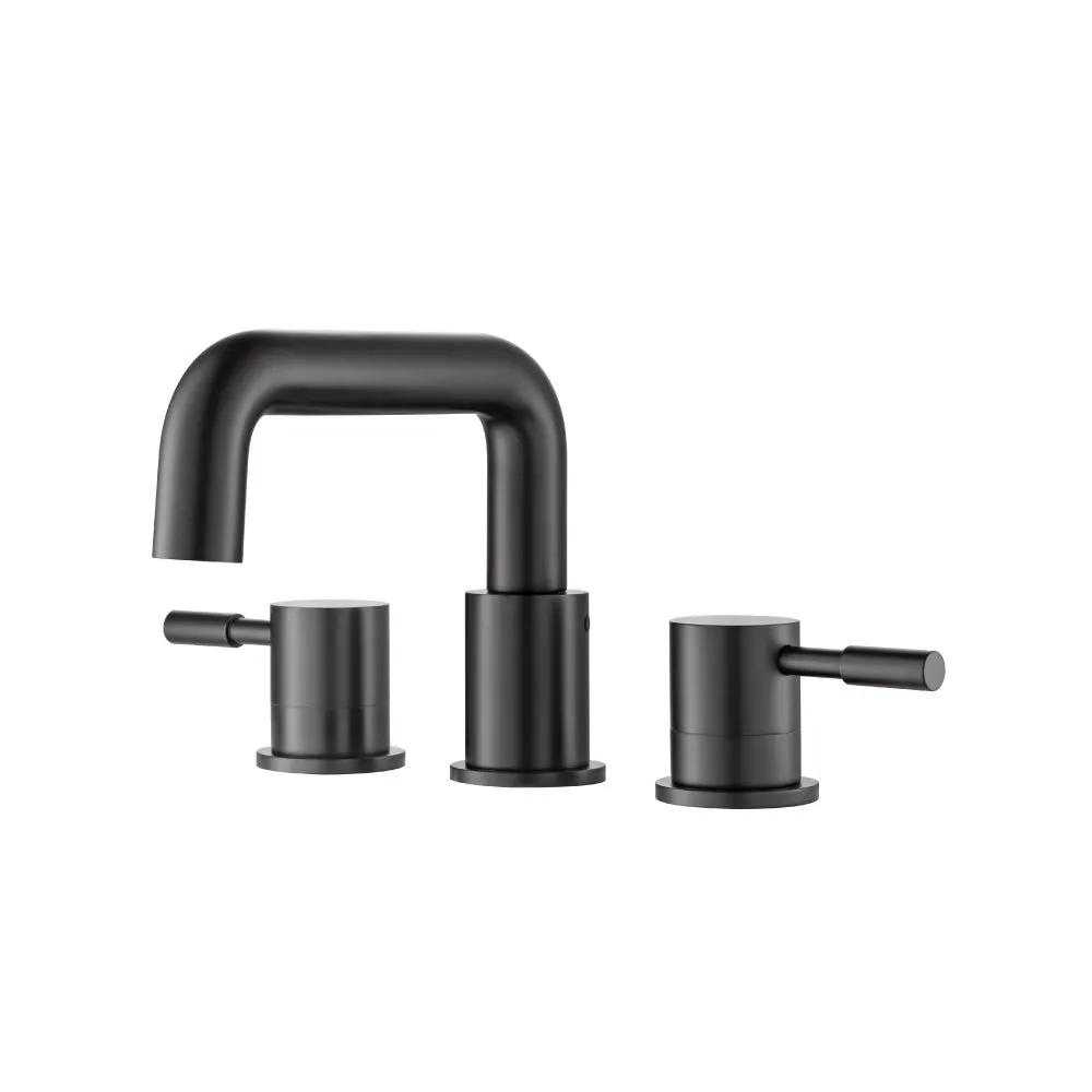Flusso Serie 100 Three Hole 8" Widespread Two Handle Bathroom Faucet by Flusso