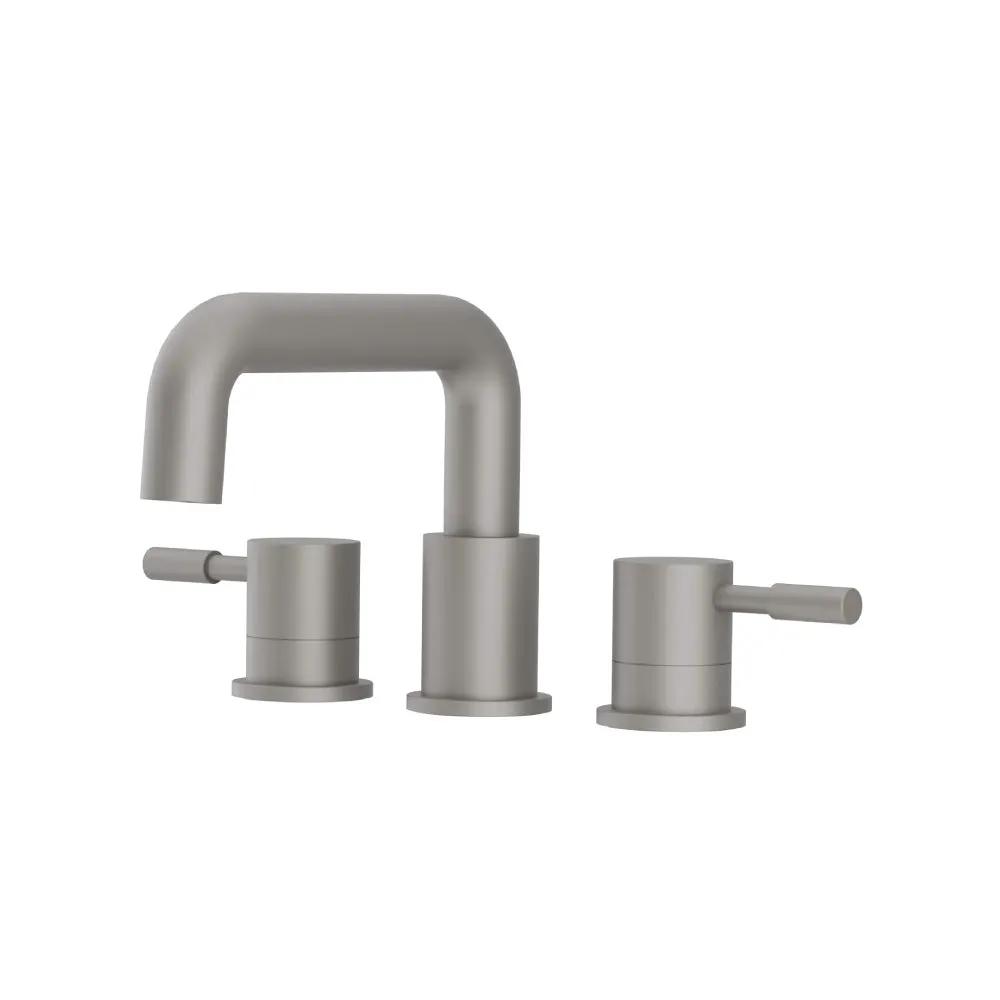 Flusso Serie 100 Three Hole 8" Widespread Two Handle Bathroom Faucet by Flusso