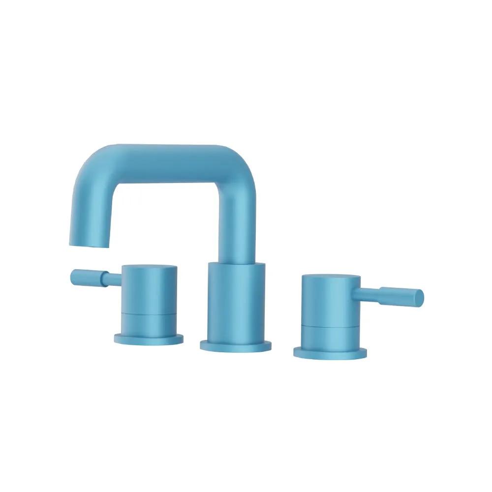 Flusso Serie 100 Three Hole 8" Widespread Two Handle Bathroom Faucet by Flusso