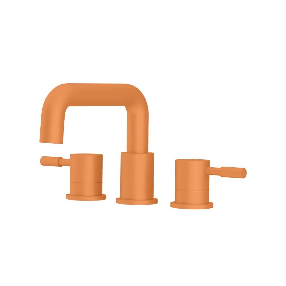 Flusso Serie 100 Three Hole 8" Widespread Two Handle Bathroom Faucet by Flusso