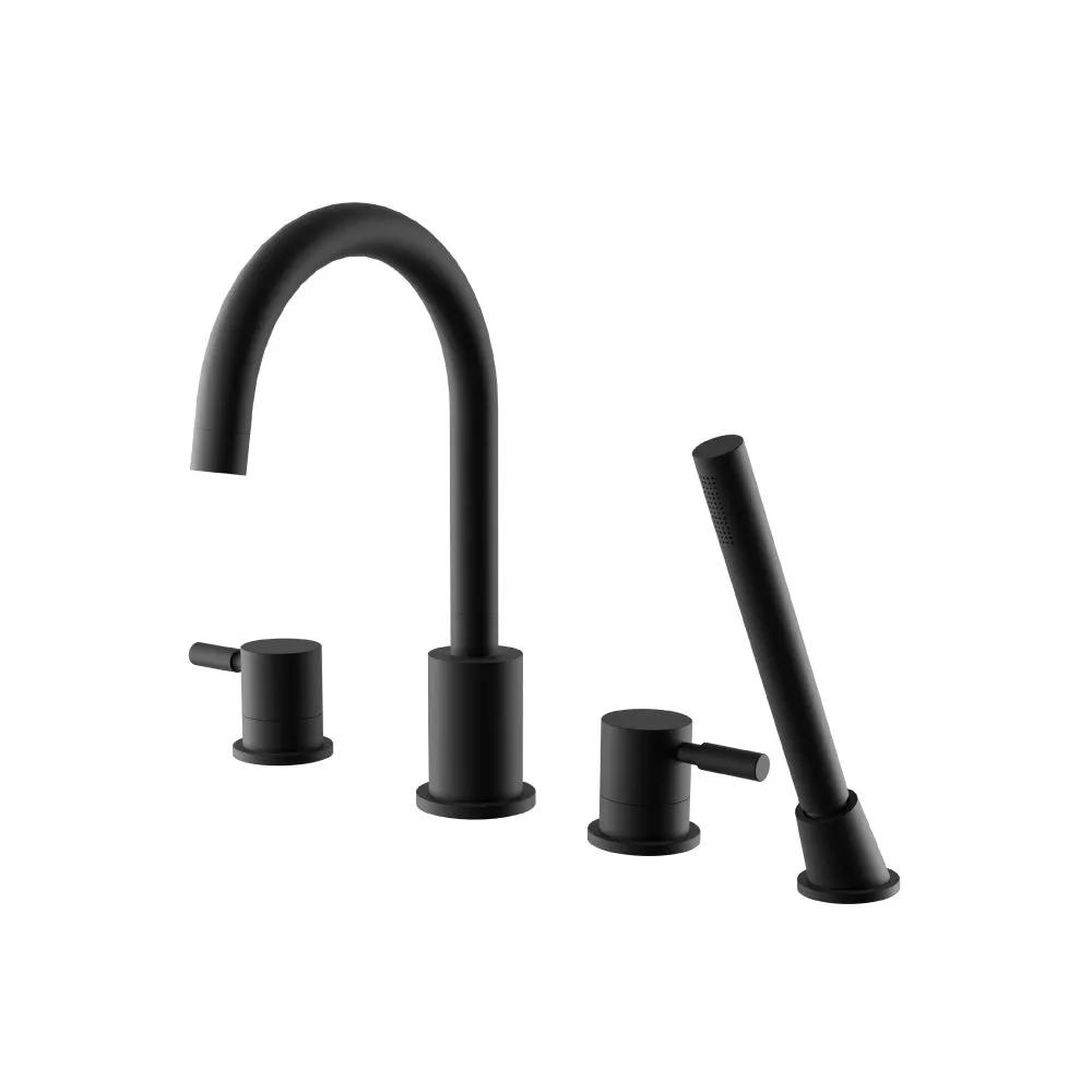 matte black tub spout
