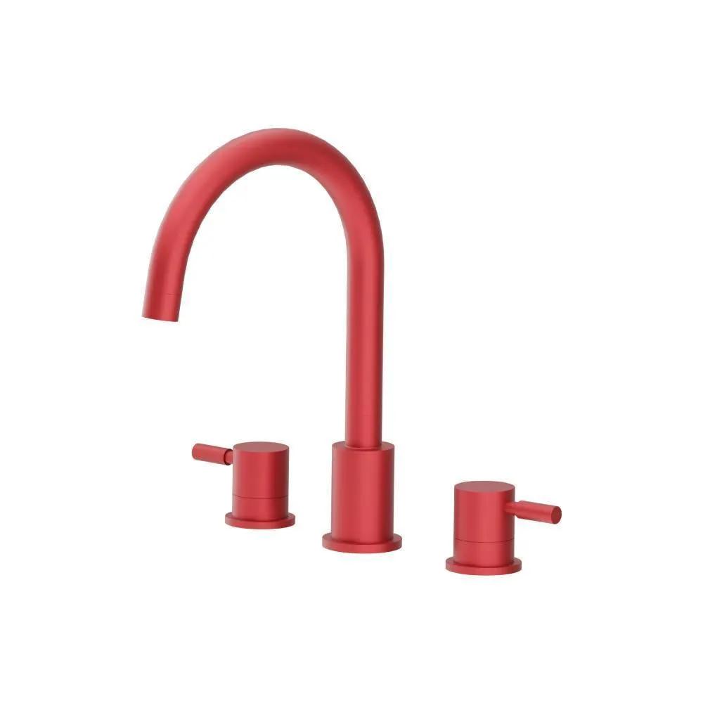 Flusso Serie 100 3 Hole Deck Mount Roman Tub Faucet by Flusso