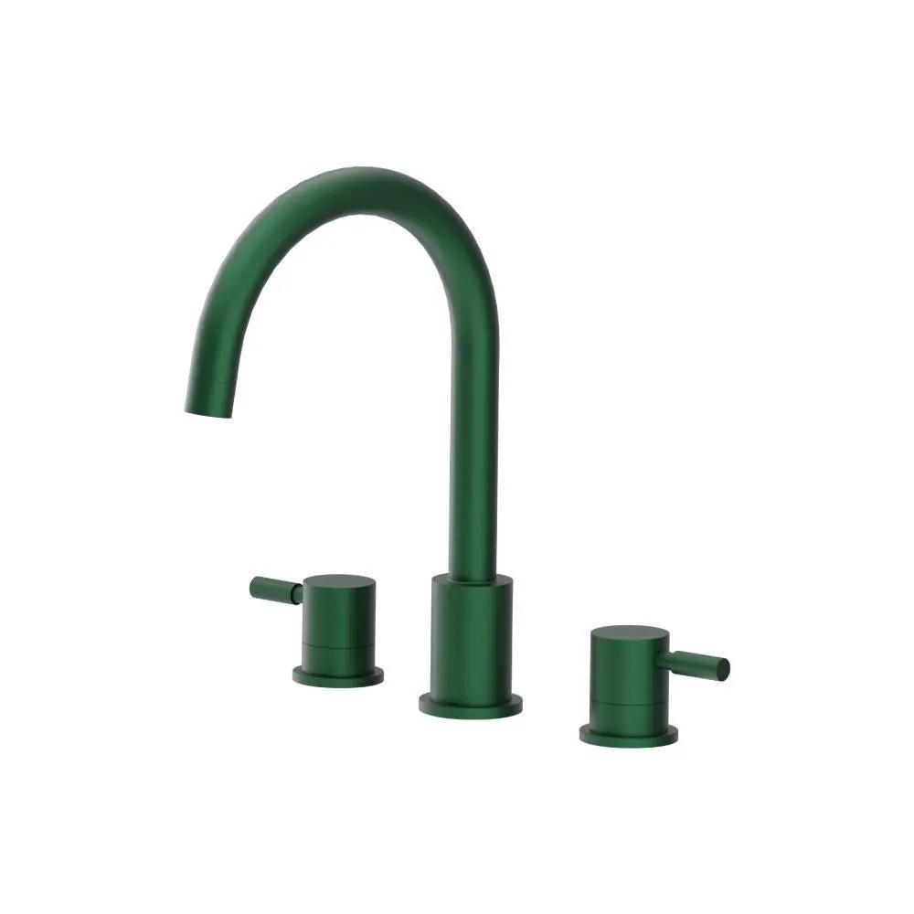 Flusso Serie 100 3 Hole Deck Mount Roman Tub Faucet by Flusso