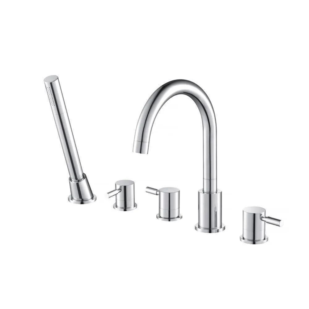 chrome tub faucet