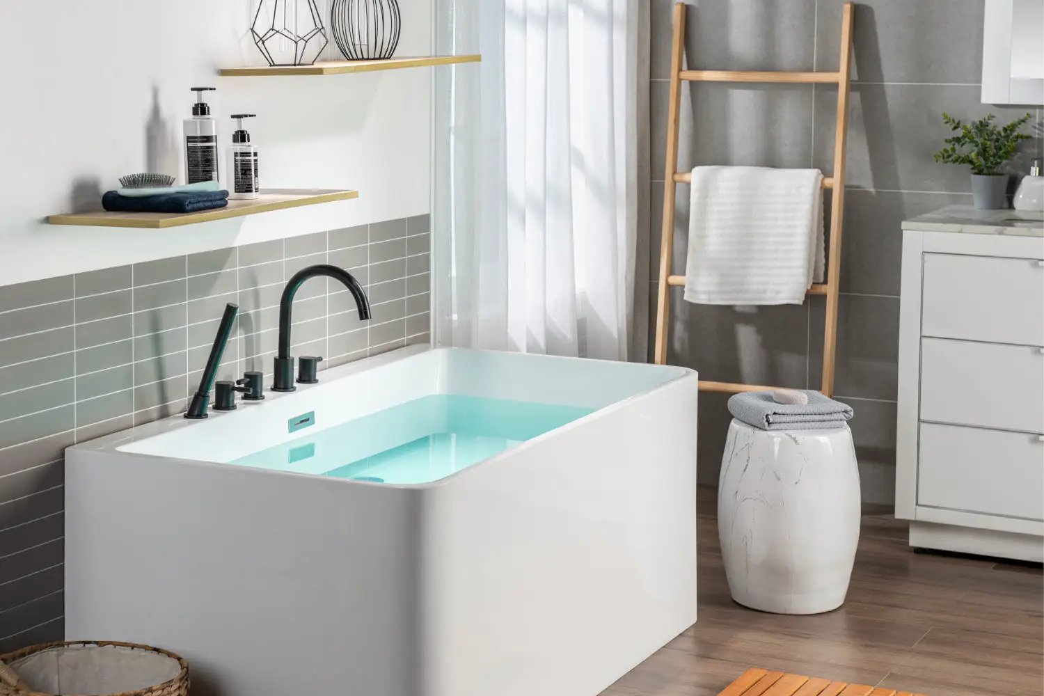 matte black tub faucet
