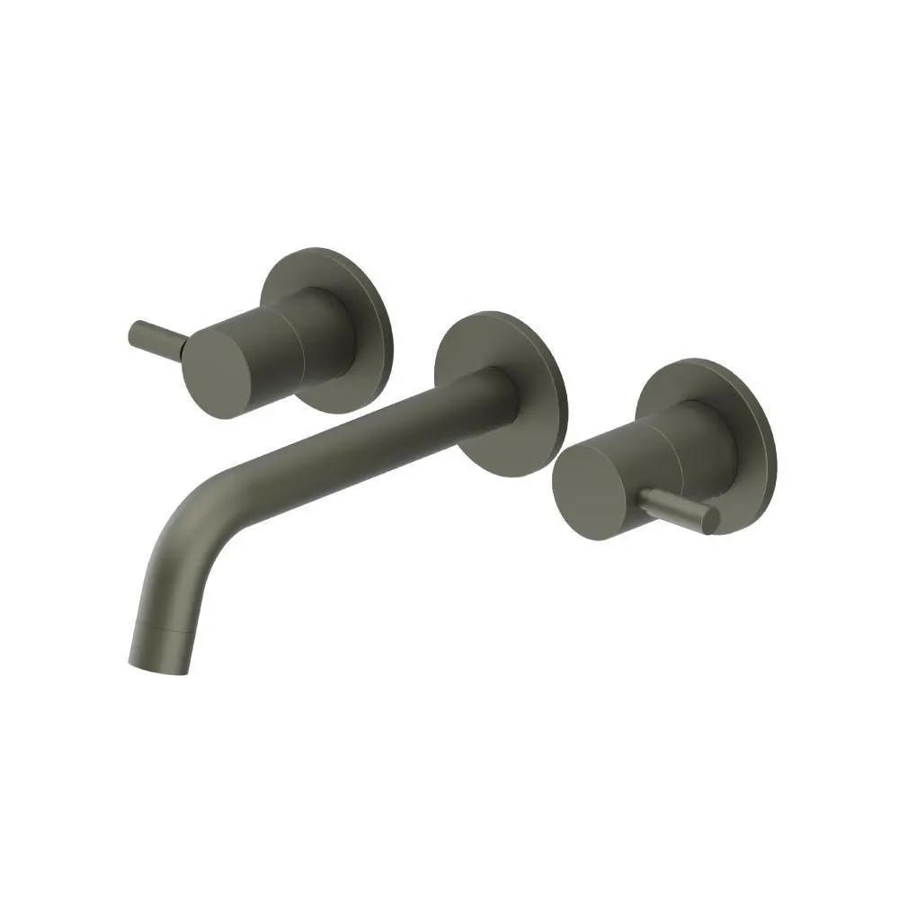 Flusso Serie 100 Two Handle Wall Mounted Tub Filler by Flusso