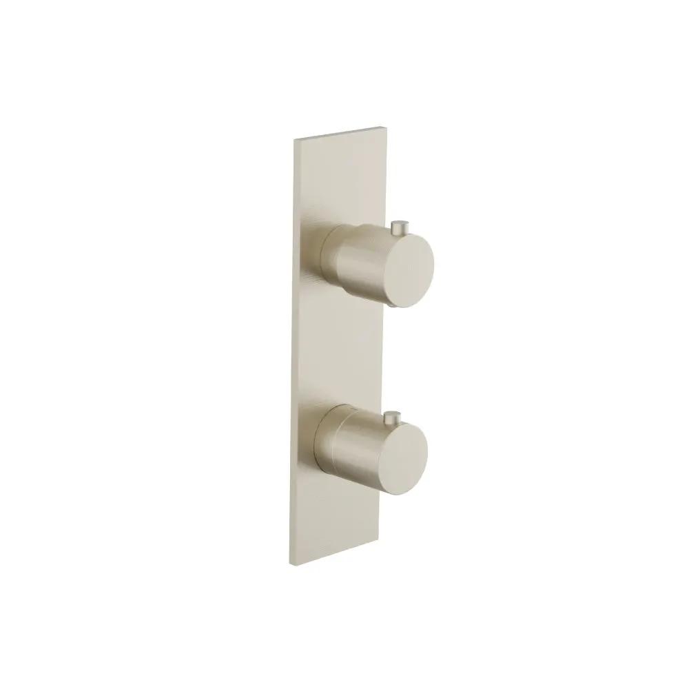 Flusso Serie 100 3/4" Thermostatic Shower Valve and Trim - 3-Output by Flusso