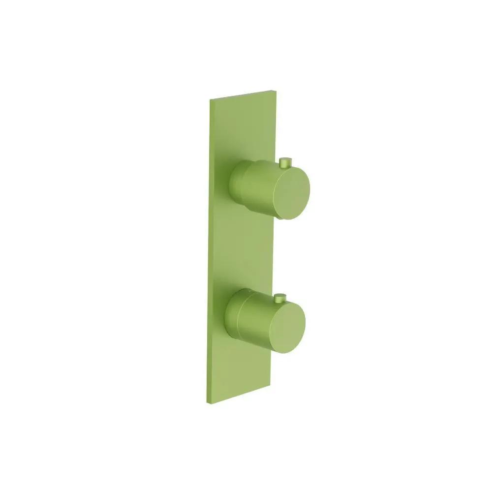Flusso Serie 100 3/4" Thermostatic Shower Valve and Trim - 2-Output by Flusso