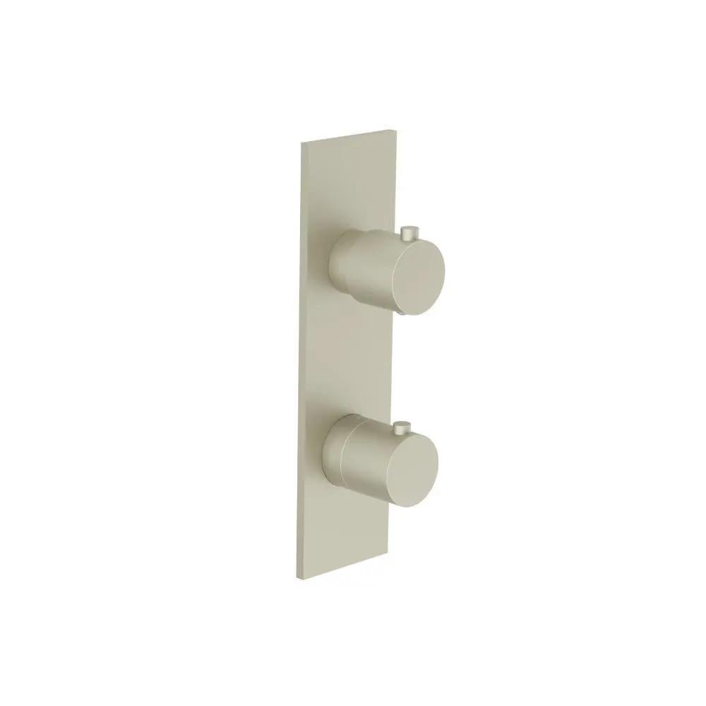 Flusso Serie 100 3/4" Thermostatic Shower Valve and Trim - 3-Output by Flusso