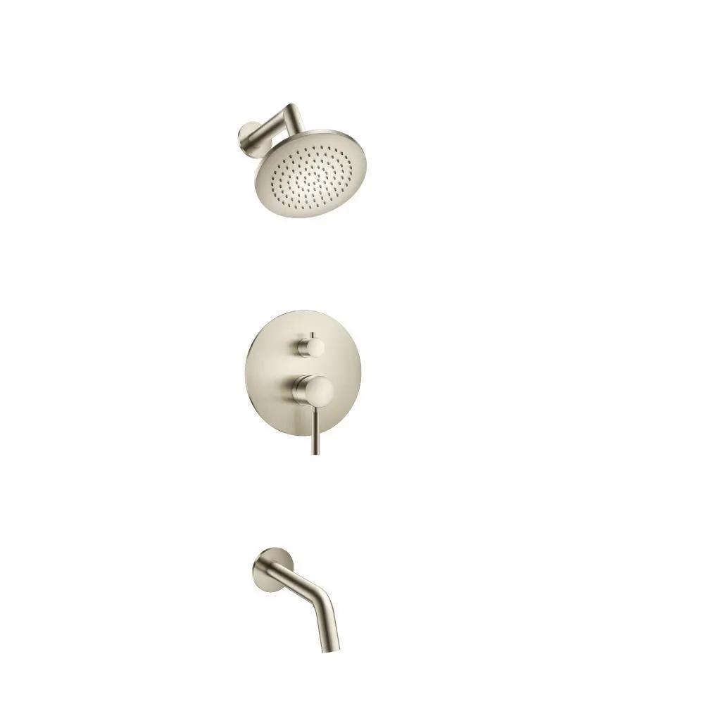 Flusso Serie 100 Two Output Shower Set with Shower Head and Tub Spout by Flusso