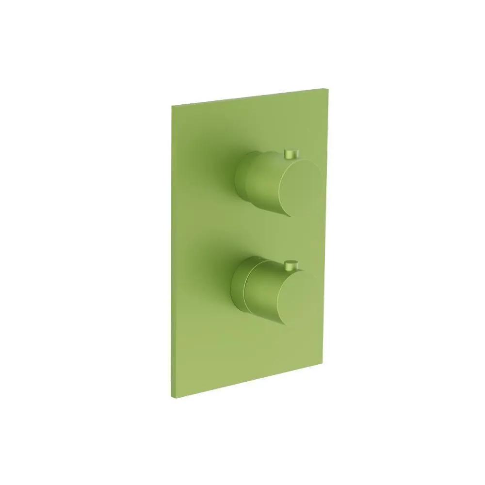 Flusso Serie 100 3/4" Thermostatic Valve and Trim - 3 Way Diverter - 3 Outputs by Flusso