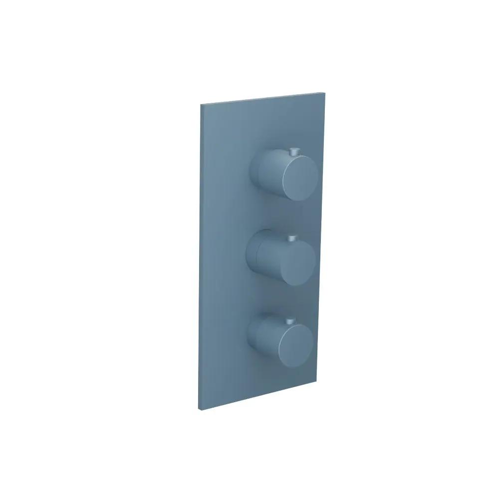 Flusso Serie 100 3/4" Thermostatic Valve and Trim - 2 Outputs by Flusso
