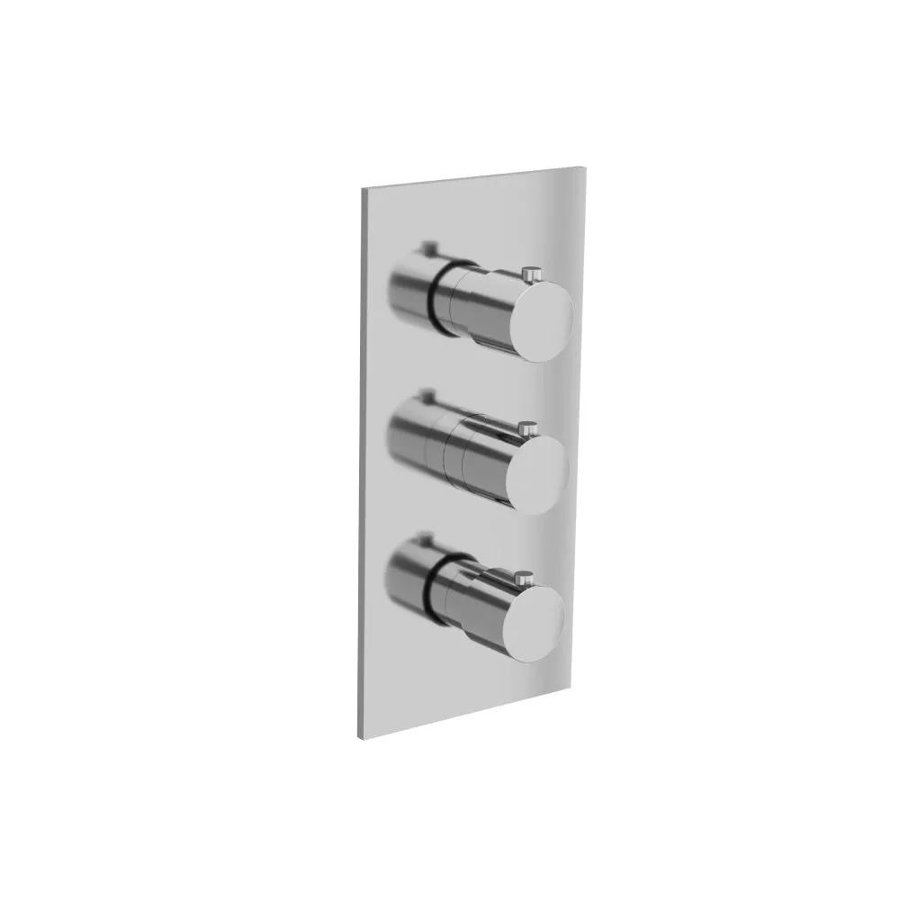 chrome thermostatic valve