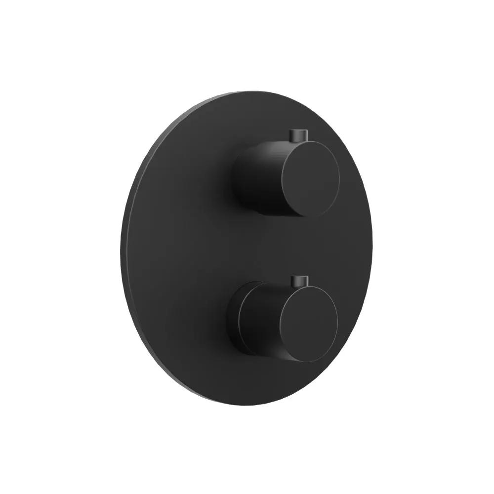 Flusso Serie 100 3/4 " Thermostatic Valve and Trim - with 2-Way Diverter - 2 Output by Flusso