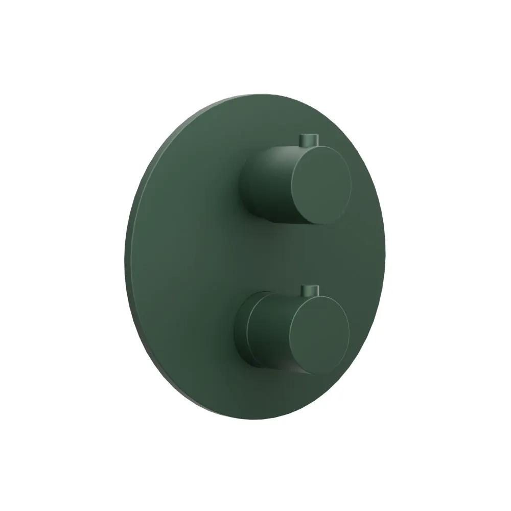 Flusso Serie 100 3/4 " Thermostatic Valve and Trim - with 2-Way Diverter - 2 Output by Flusso