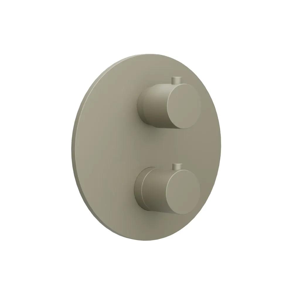Flusso Serie 100 3/4 " Thermostatic Valve and Trim - with 2-Way Diverter - 2 Output by Flusso