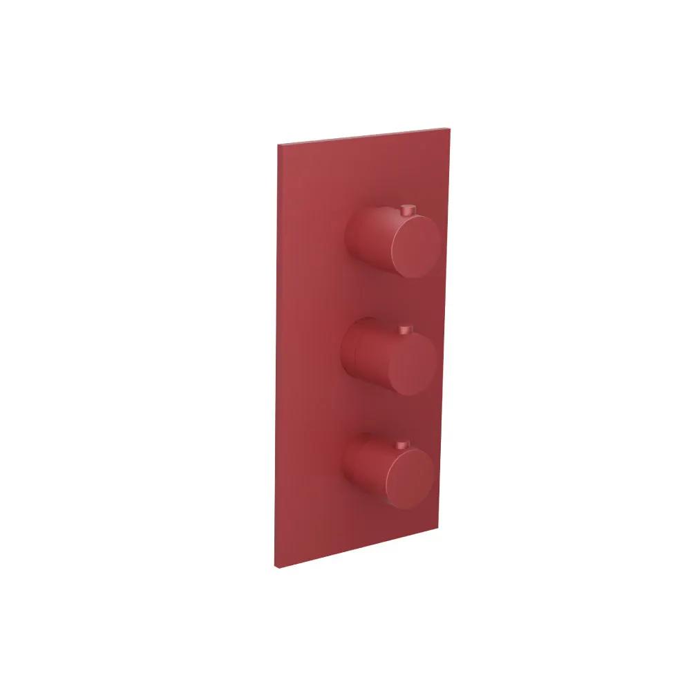 Flusso Serie 100 3/4" Thermostatic Valve with Trim - 3 Output by Flusso