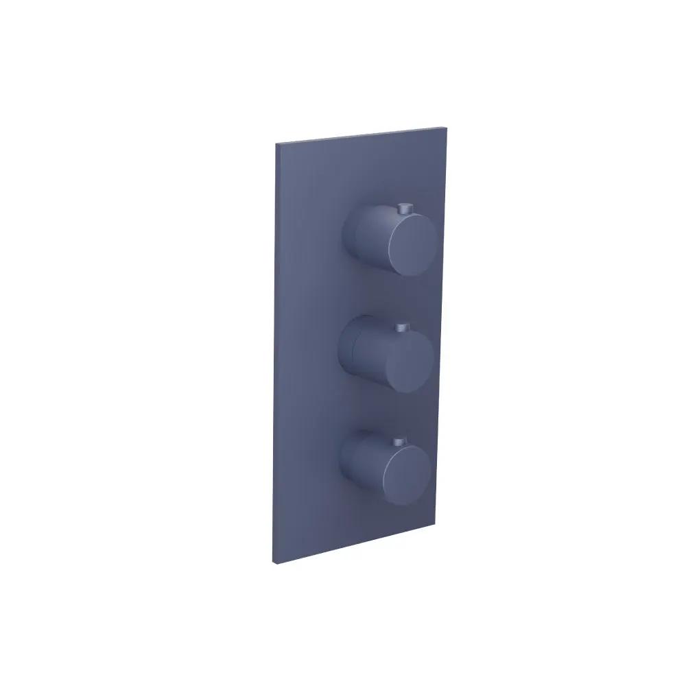 Flusso Serie 100 3/4" Thermostatic Valve with Trim - 3 Output by Flusso