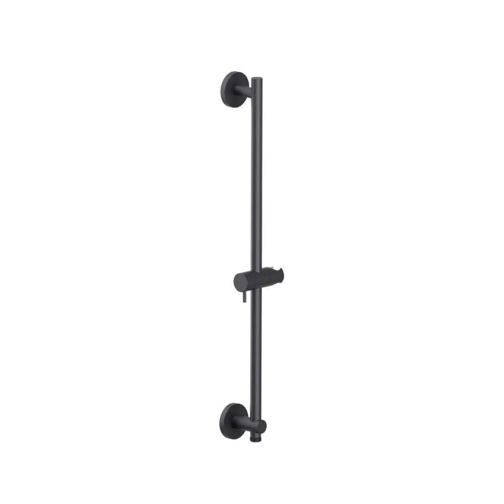 Flusso Serie 100 Round Shower Slide Bar with Integrated Wall Elbow by Flusso