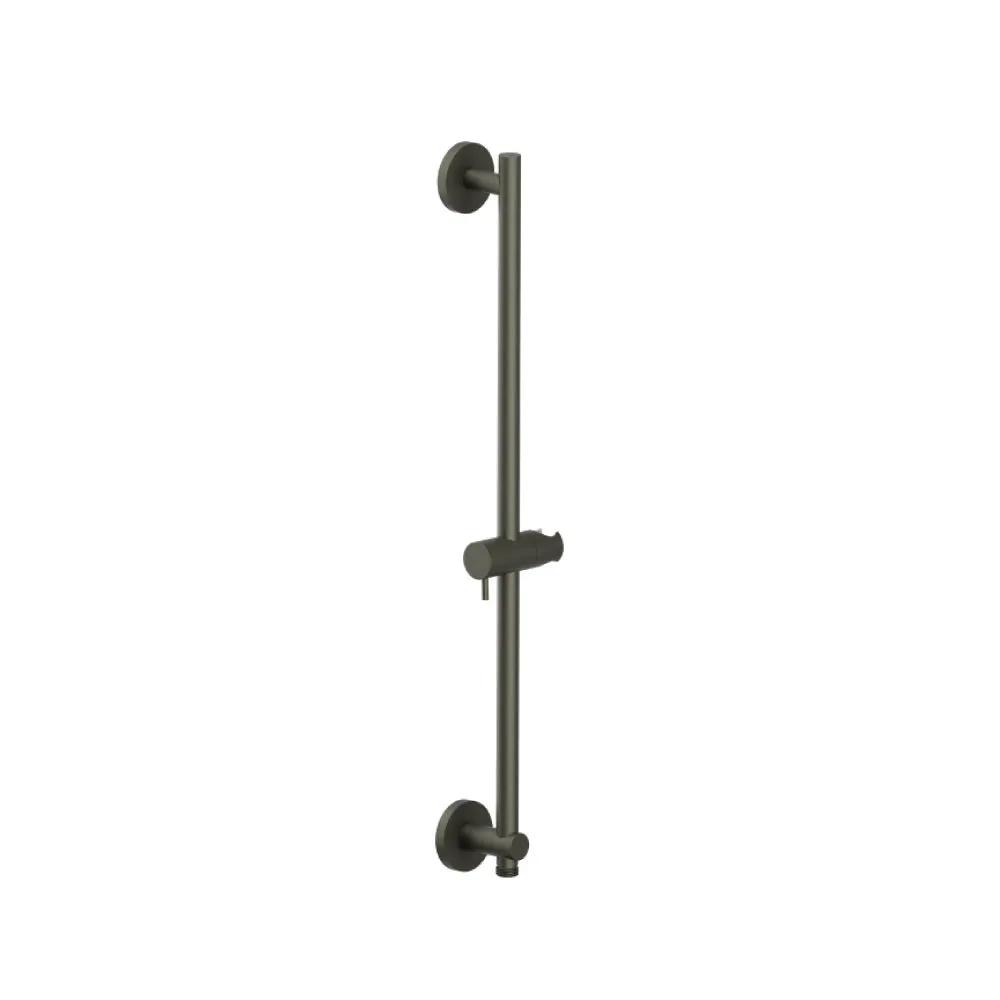 Flusso Serie 100 Round Shower Slide Bar with Integrated Wall Elbow by Flusso
