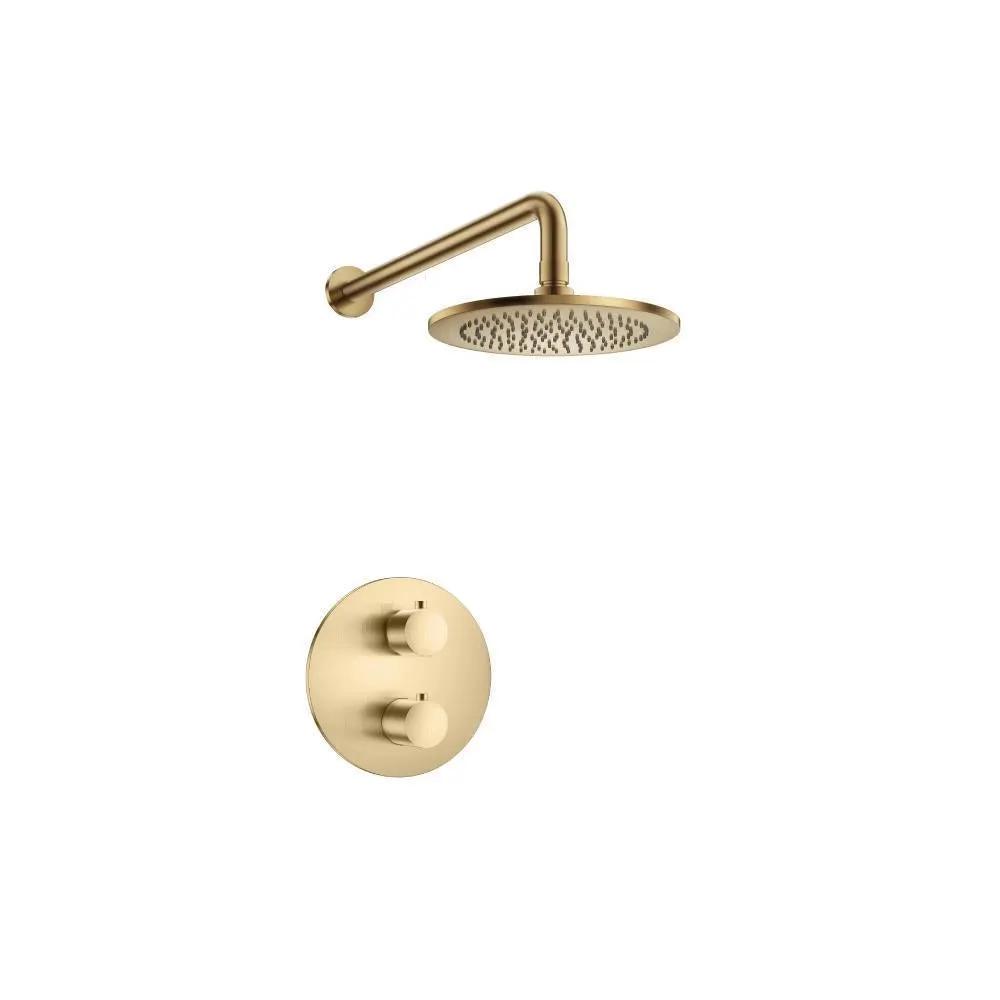 Flusso Serie 100 Single Output Shower Set with Shower Head and Arm by Flusso