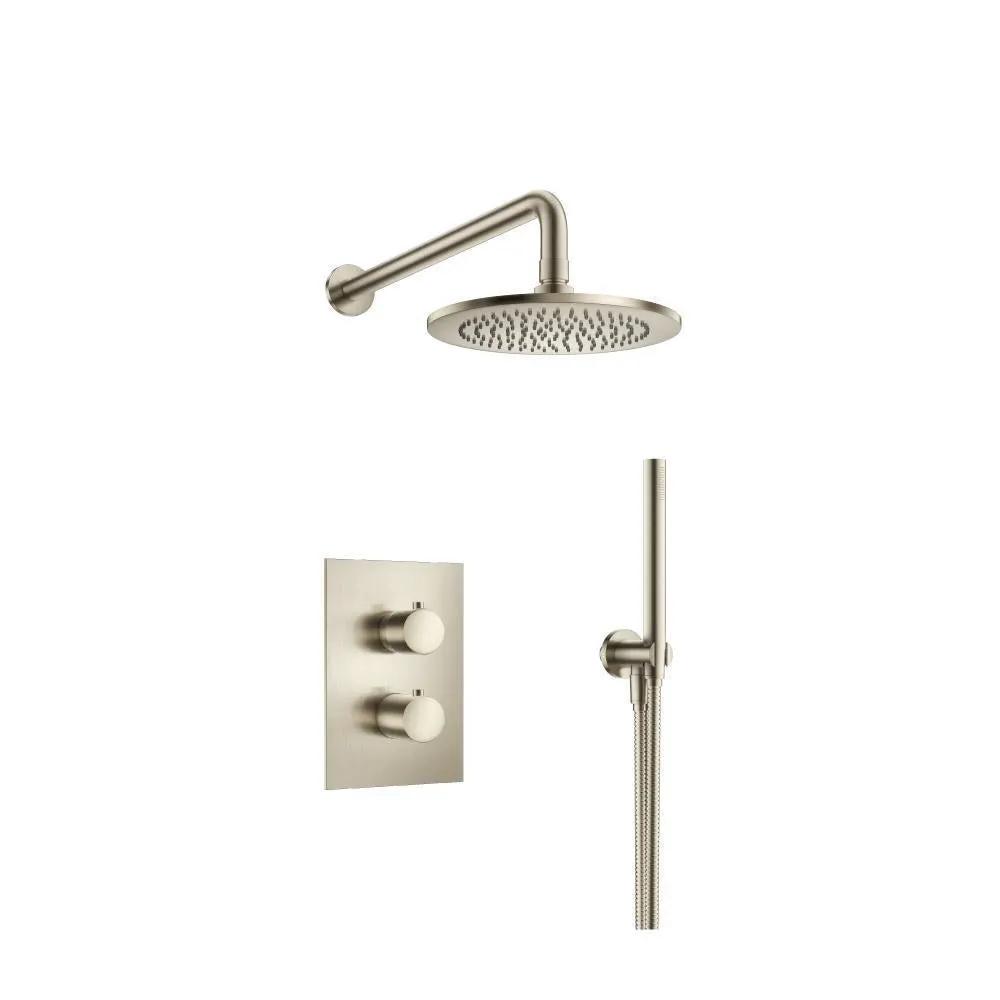 Flusso Serie 100 Two Output Shower Set with Shower Head and Hand Held by Flusso