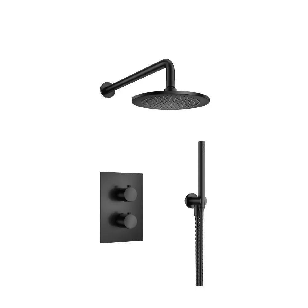 Flusso Serie 100 Two Output Shower Set with Shower Head and Hand Held by Flusso