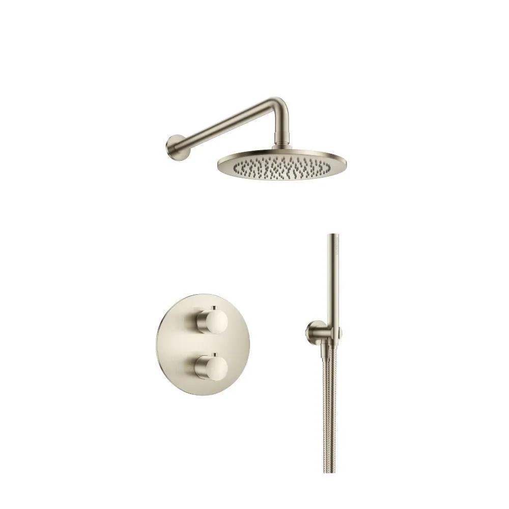 Flusso Serie 100 Two Output Shower Set with Shower Head and Hand Held by Flusso