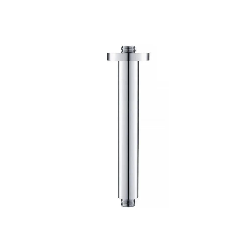 chrome shower arm