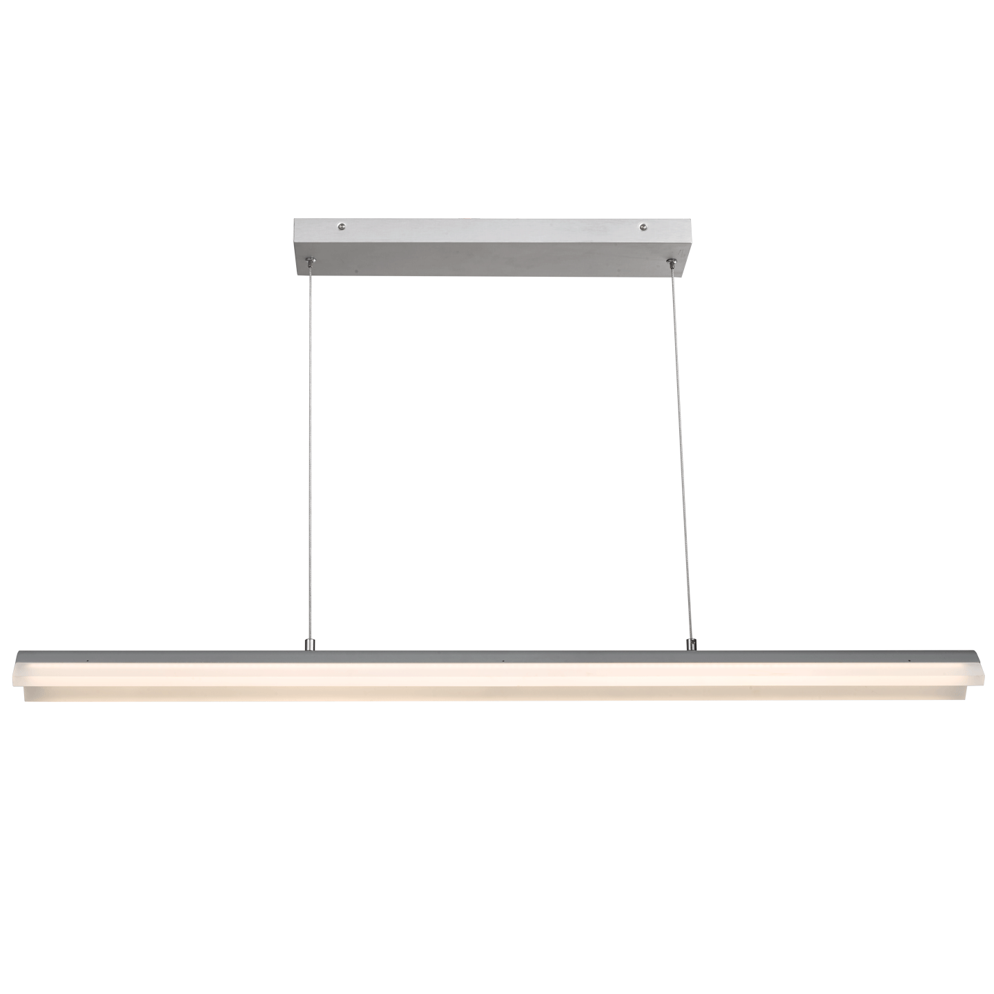 brushed aluminum light
