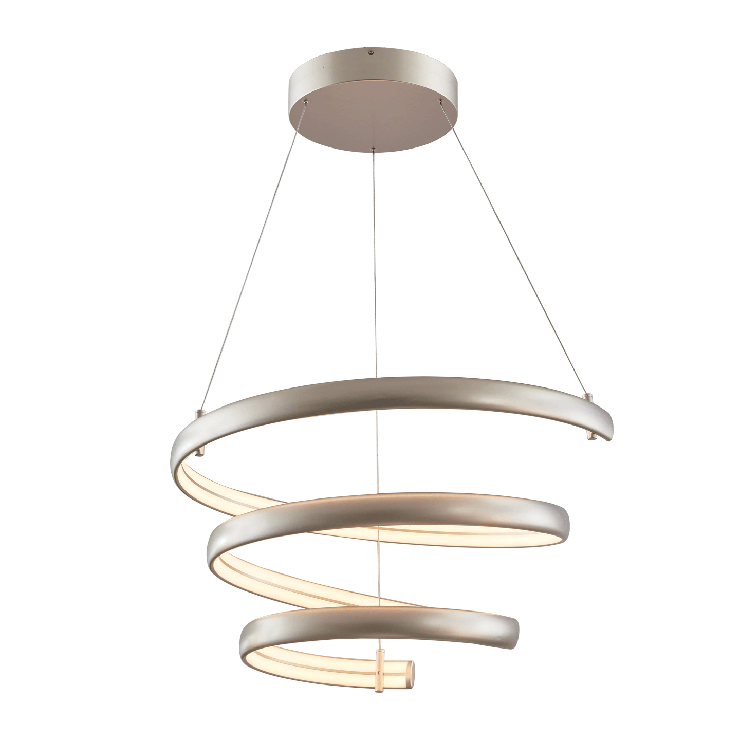 Abra Lighting Sling Oval Spring Pendant by Abra Lighting