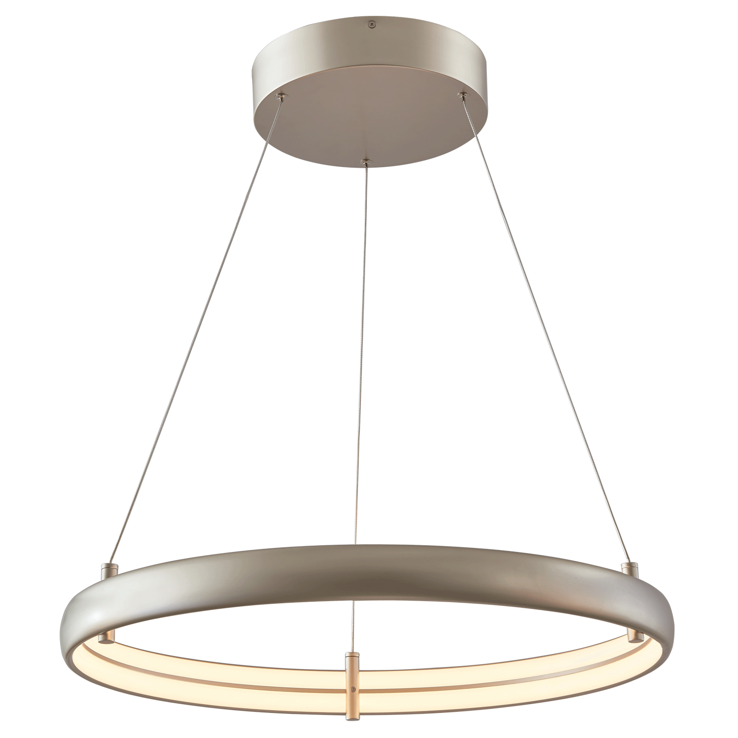 Abra Lighting Sling Small Dual LED Band Ring Pendant by Abra Lighting