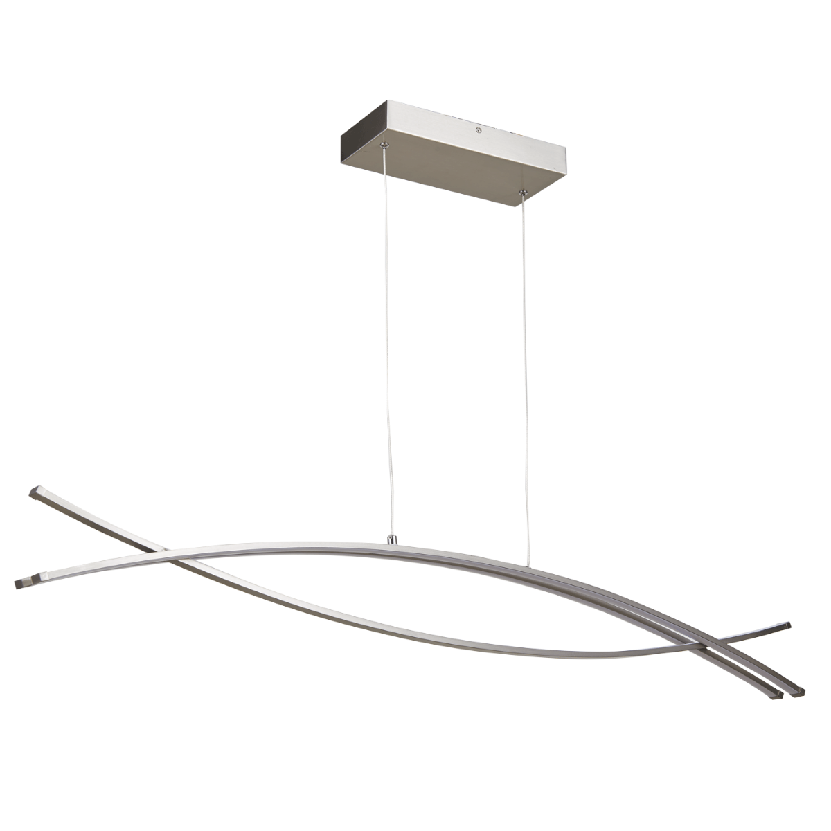 brushed aluminum light